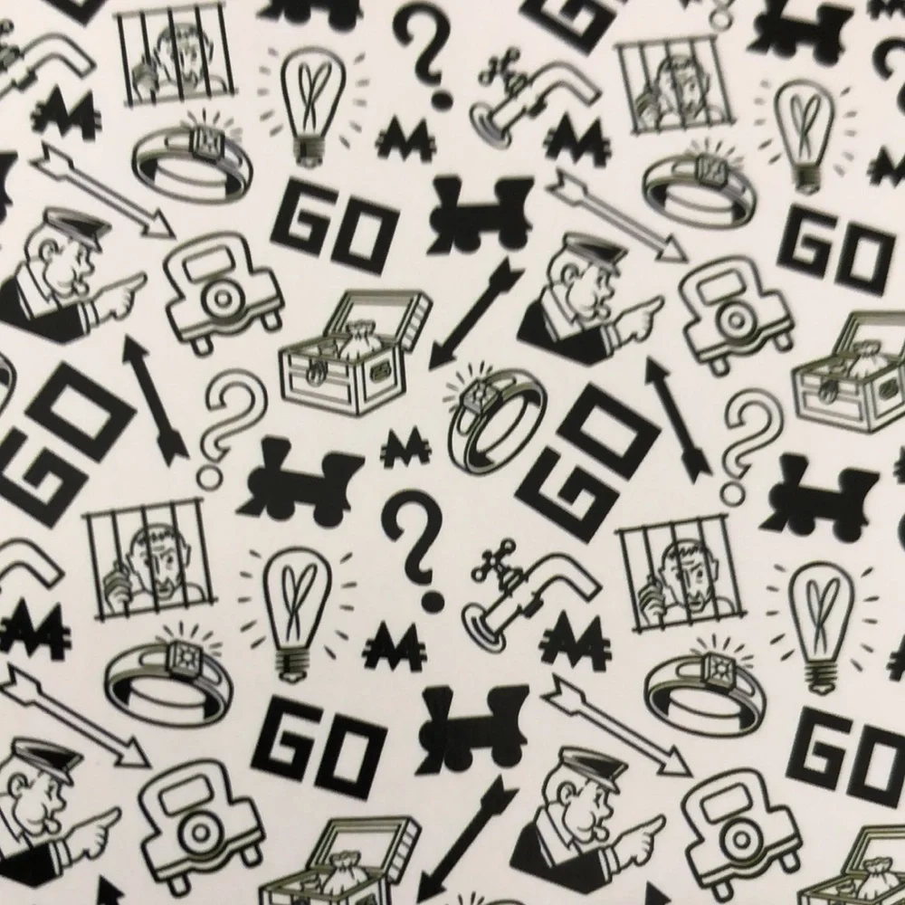 Hasbro Monopoly Plush Throw Blanket